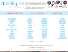 Tablet Screenshot of italdily.cz